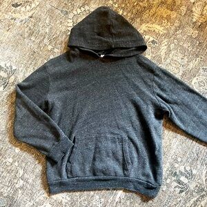 Alternative Vintage Gray Hoodie Large